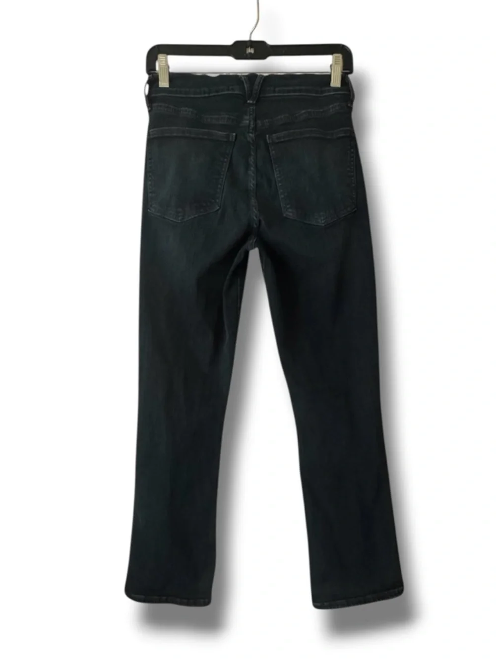 💞Veronica Beard Carly Kick Flare High Rise • Wash Dark Ink (Wash Black) • Sz 28